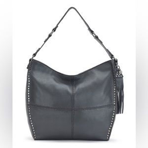 The Sak Slate Silverlake Leather Hobo Bag